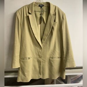Express Taupe Blazer